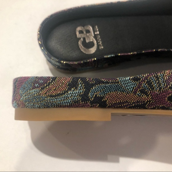 Gianni Bini metallic multicolor flats slip on SZ7 - Picture 6 of 7